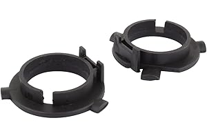 TOMALL H7 LED Headlight Bulb Retainers Holder Adapter for KIA Sorento/Sportage R/Grand Santa Fe/K3/K4/K5,Hyundai Sonata Gener