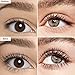 2 Pack Mascara Black Volume and Length, Natural Waterproof Smudge-Proof 4D Silk Fiber Lash Mascara Long-Lasting, Adds Length, Depth & Glamour Effortlessly
