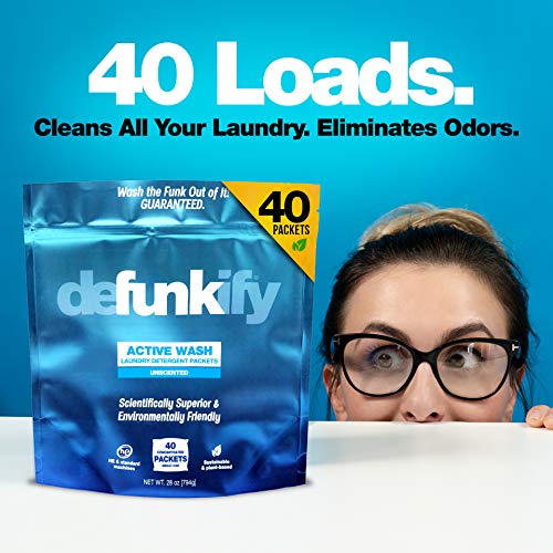 Defunkify Active Wash Laundry Detergent Powder, Sustainable, Plant