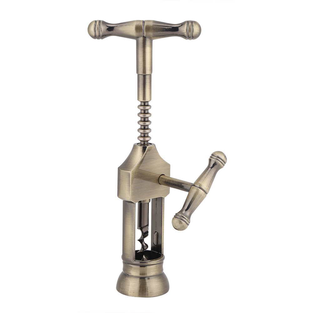 Wine Opener Portable Retro Red Wine Bottle Corkscrew Cork Puller Bar Tools Stainless Steel
