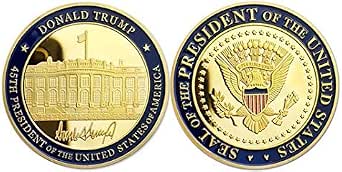 President Donald Trump 45th Presidential Seal Lapel Pin - 2017 - Made In USA