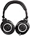 Audio-Technica ATH-M50x Professional Monitor Headphones (Black) + Tekline Active Replacement Cable