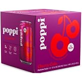 Popi Cherry Cola Prebiotic Soda - 12 fl oz 4 Can