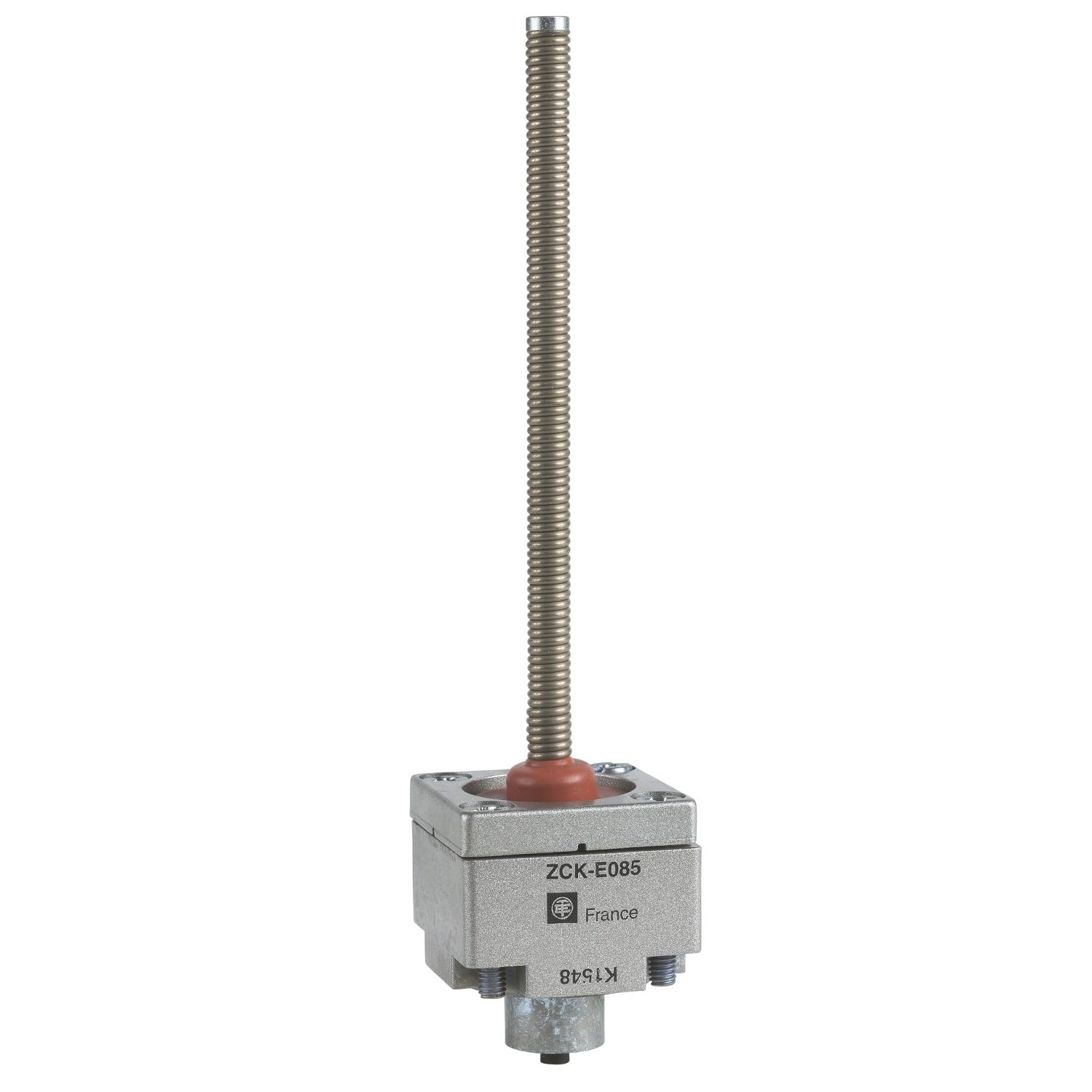 Telemecanique OsiSense XC - Rotary Limit Switch Head with Multi-Directional Spring Rod, Metal, Spring Return, ZCKE08