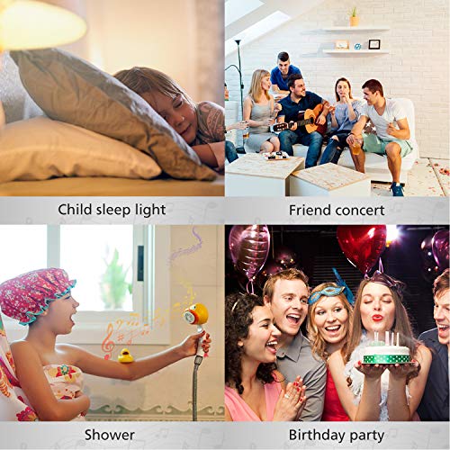Sengled Pulse LED Smart Bulb with JBL Bluetooth Speaker, App Controlled Up to 8 BR30 LED Light Bulbs with Starter Kit, E26 Base, Compatible with Amazon Alexa, White, 2 Pack
