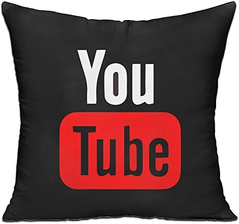 Frestyle You Tube Throw Pillow Case With Inner 18" X 18"
