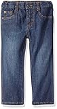 Wrangler Authentics Toddler Boys' Slim Straight Jean, Classic Blue, 3T