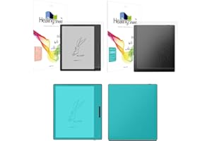 Healing Shield Screen Protector and Back Surface Protector for Onyx Boox Page, Light Anti Glare Paper Texture Feeling Matte Film- AG Light -Page FB24