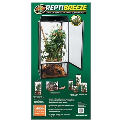 Zoo Med ReptiBreeze Open Air Screen Cage