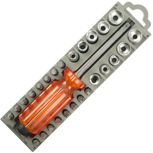 Click Here to See More Images Stalwart 75-2828 Hawk 28-Piece Screwdriver Set with Storage Case