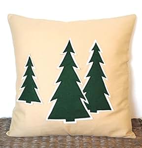 Amazon.com: One Christmas Tree Pillow covers, 20x20 ...