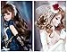 Set Of 7 Color 15100cm BJD/SD Doll DIY Wig Lovely Long Curls Hair,DIY Wigs Hair High-temperature Wire Handmade Curly Doll Wigs Involtini Alla Romana Wig