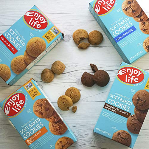 Enjoy Life Chocolate Chip Soft Baked Cookies, Gluten Free, School Safe, Non GMO, Dairy Free, Soy Free, Vegan, Nut Free Cookies, 6 Boxes, Bulk Cookies - Thumbnail 7