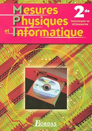Download Mesures physiques et informatique, 2de - Enseignement de détermination PDF