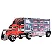 ThinkMax Container Truck with Fire Rescue Metal Cars Playset Vehicle Playset