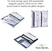 Sonic Server Marble Style Deluxe Server Book for Restaurant Waiter Waitress Waitstaff | Black Marble | 9 Pockets Includes Zipper Pouch with Pen Holder | Holds Guest Checks, Money, Order Pad