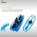 JBM Bike Chain Cleaner Bicycle Chain Cleaning Brush Tool (3 Pieces) Make Bicycle Chain Maintenance Easy Chain Brush Cleaner is Multi-purpose for Cycling Bikes Road Bikes Mountain Bikes MTB
