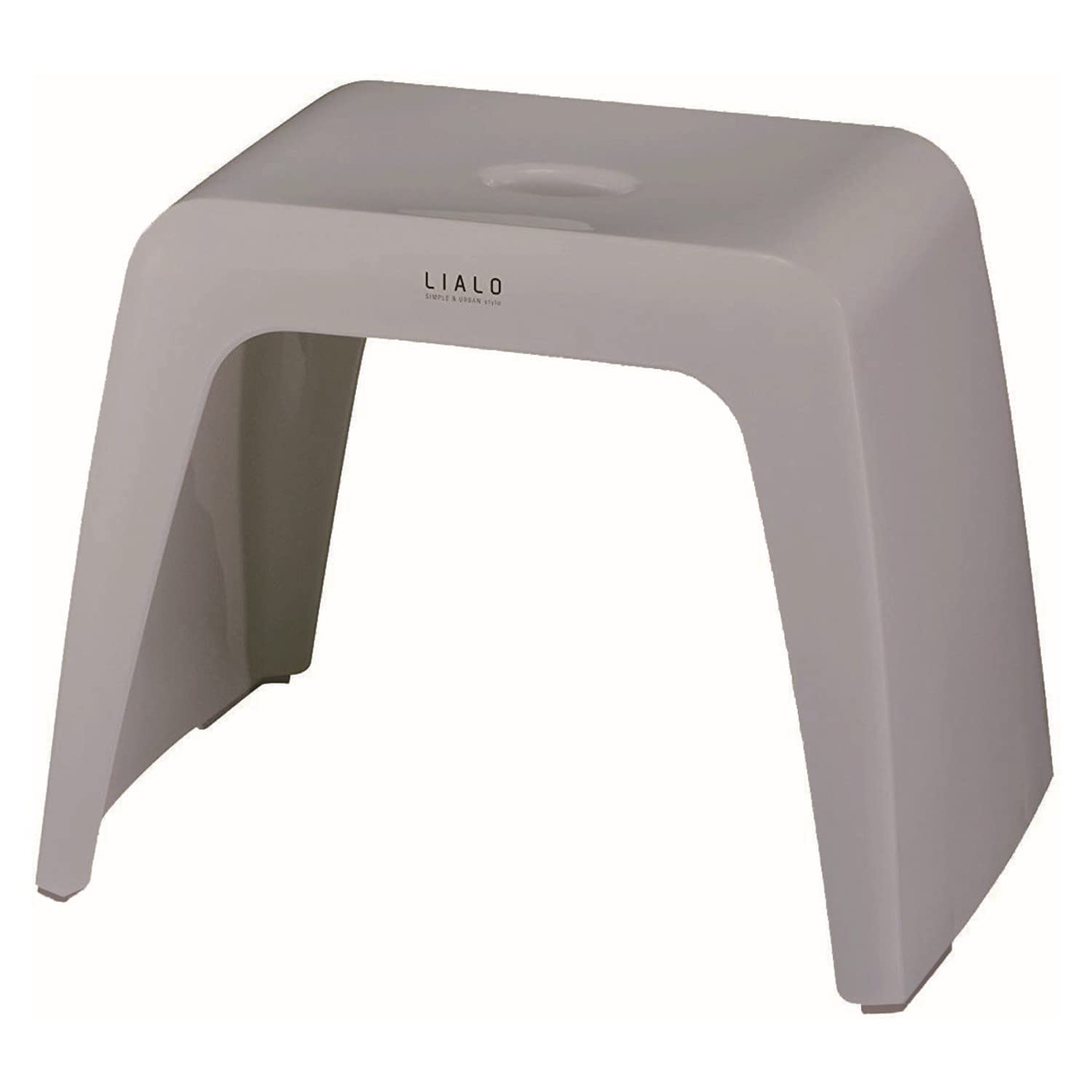 アスベル 風呂椅子 通気性抜群 リアロ 浴槽に掛けられる 30㎝ グレー 衛生的 A5315商品画像