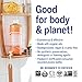 Dr. Bronner's Pure-Castile Magic Liquid Soap (Tea Tree, 16 Ounce, 2-Pack)-Made with Regenerative Organic Certified Oils, 18-in1 Uses: Face, Hair, Hand & Body Soap, Laundry, Pets- Concentrated, Vegan
