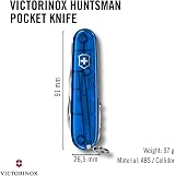 Victorinox Huntsman Swiss Army Knife Medium Multi Tool 15 Functions Blue view 3