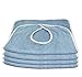 Deluxe Adult Terry Cloth Bibs - 3PK Blue