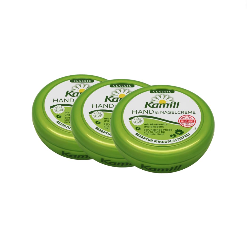 Burnus Kamill Cream Tin 150 ml - Moisturising & Nourishing with Organic Chamomile, No Dyes, Animal Ingredients & Microplastics (3)