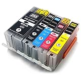 5x Ink Compatible For CANON PGI-255XXL CLI-251 PIXMA MX722 MX922 MX925