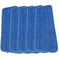 Microfiber Spray Mop Replacement Heads for Wet/Dry Mops by Re-Up Compatible With Bona Floor Care System (5 Pack)