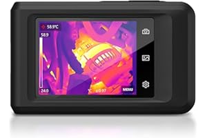 HIKMICRO Pocket2 256 x 192 IR Resolution Thermal Imaging Camera with 8MP Visual Camera, SuperScene™, 25 Hz, Wi-Fi, 3.5" Touch