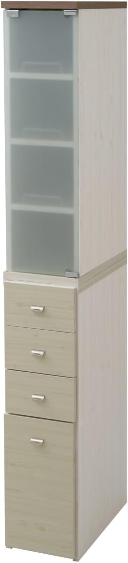 Amazon 山善 Yamazen すきま収納 25cm すき間収納ラック Fssr 15 Ww ホワイトウォッシュ 食器棚 オンライン通販