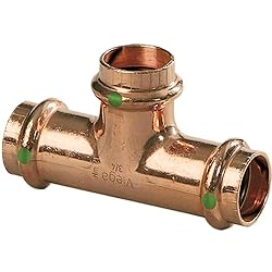 Viega 77402 ProPress Zero Lead Copper Tee with
