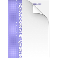 Filosofía de la negociación (Spanish Edition) book cover