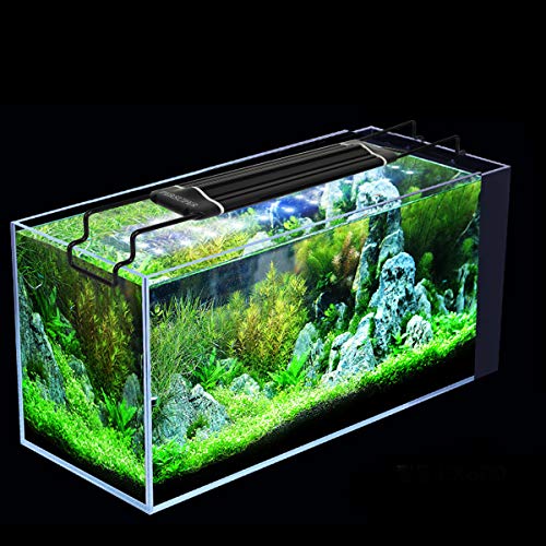 Aquarium Light LED Fish Tank Hood Light Lamp for Freshwater Saltwater