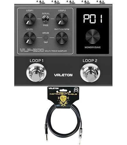 VALETON VLP-200 マルチトラックルーパー　サンプラーboss rc Amazon.com: Valeton VLP-200 Multi-Track Sampler - Two full