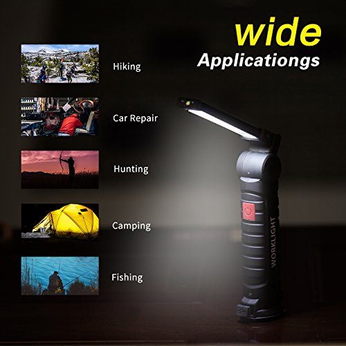 image for FC-Fancier Wireless Rechargeable LED COB Work Light With Magnetic Base