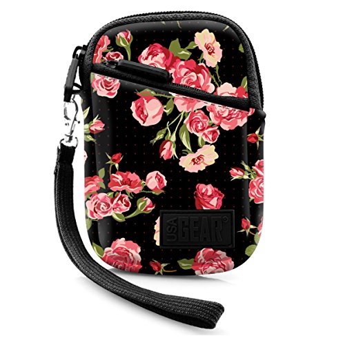 Portable Wi-Fi Hotspot Case for Verizon MiFi 6620L / Ellipsis Jetpack , Huawei E5330 , AT&T Unite Pro / Velocity , GlocalMe G2 and More with Protective Neoprene , Belt Loop and Wrist Strap by USA GEAR