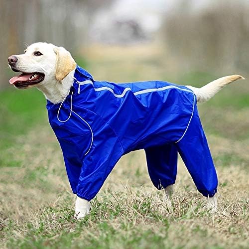 Raincoat Pet Impermeabile del Cane Riflettenti Abbigliamento