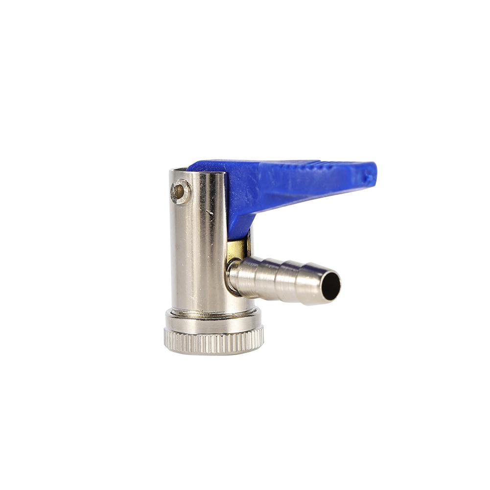 Keenso 8mm Car Motorcycle Van Bike Tyre Airline Inflator Valve Tire Air Chuck Connector Clip On Air Nozzle Pneumatic Pump Adapter valve tool