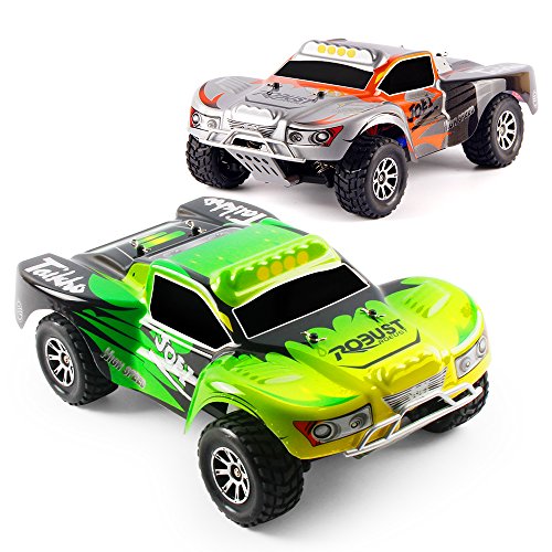 RC 4WD Car 1/18 Scale 2.4Ghz 45KM/H Wltoys A969 Remote Control Short Course Truck High Speed Off-Road Electric Buggy Color Random