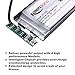 FITMAKER 720mAh 20C Battery with 6-Port Upgrade Black Charger for Syma X5 X5C X5A X5SW X5C X5C-1 & Cheerson CX-30W Quadcopters, Overcharge Protection and Faster Charging Speed