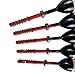 THKFISH Fishing Floats and Bobbers Balsa Wood Floats Spring Bobbers with Oval Slip Bobbers for Crappie Panfish Walleyes Fixed Bobber 1