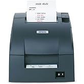 Epson C31C514653 TM-U220B Receipt Printer - Two-Color - DOT-Matrix - 6 LPS - 16 CPI - 9 PIN Print (Renewed)