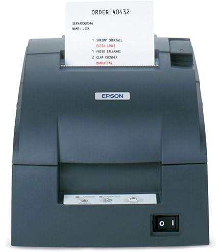 Amazon.com: Epson TM-U220B Dot Matrix Compact POS Impact Receipt