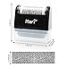 Identity Theft Protection Roller Stamp Wide Kit for Secure Confidential ID Blackout Security, Anti Theft and Privacy Safety