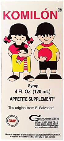 Komilon Syrup Dietary Supplement 4.05 oz - Suplemento Multivitaminico (Pack of 24)