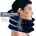 HailiCare Inflatable Cervical Neck Traction Device, Effective and Instant Relief for Chronic Neck and Shoulder Pain, Cervical Collar Adjustable (Blue)