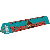 Swiss Milk Chocolate with Honey &amp; Almond, Nougat &amp; Salted Caramelised Almonds. (100g)