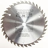 Tenryu PT-11536 4-1/2" Carbide Tipped Saw Blade ( 36 Tooth ATAF Grind - 3/8" Arbor - 0.063 Kerf)