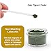 Premium Oxide Pigment Powder Colorants Set - 8 Beautiful Colors for Hand Soap Making Kit (.5 oz ea) - Red, Blue, Yellow, Lavender, Green, Brown, Black, Violet - Non Bleeding Colorant