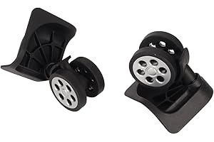 HZTYYIER Luggage Wheel Replacement, Swivel Spinner Casters, Multi-Hole Round Wheel Accessories for Travel Bags